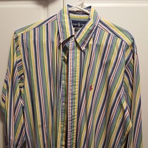 Ralph Lauren Men's Multi Stripe Shirt